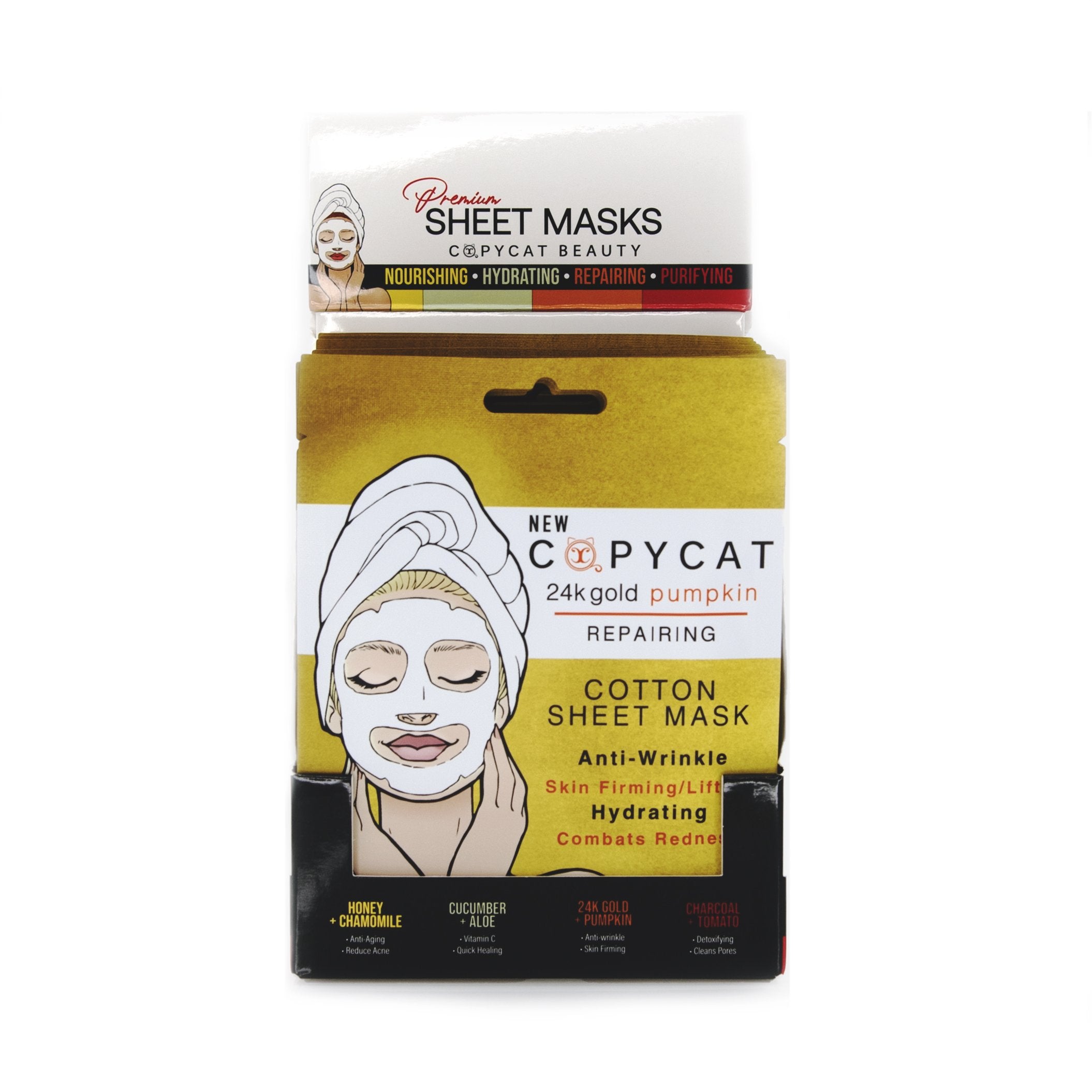 24K GOLD / PUMPKIN RETAIL DISPLAY 24 pcs. - FM4DISPLAY - Crown